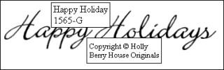 Happy Holidays