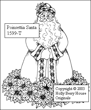 Poinsettia Santa