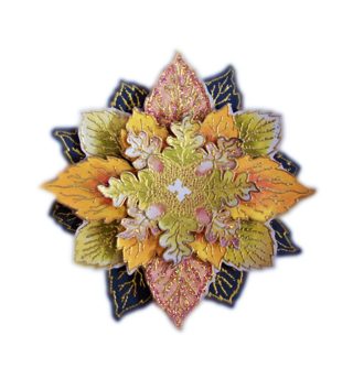Autumn Leaf Medallions