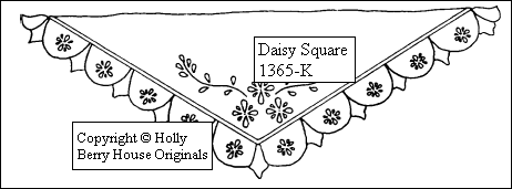 Tea Towel - Daisy Square