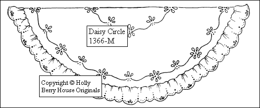 Tea Towel - Daisy Circle