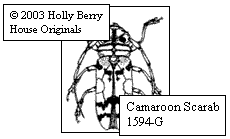 Camaroon Scarab