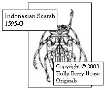 Indonesian Scarab