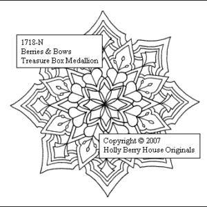 Berries & Bows Medallion