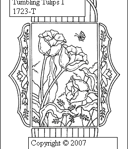 Tumbling Tulips I