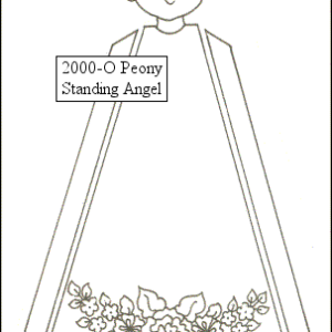 Peony Standing Angel