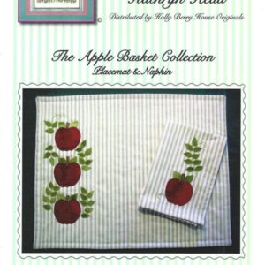 Apple Basket Placemat & Napkin