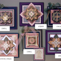 Autumn Medallions Sample Board