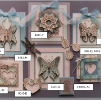 Butterfly Medallion Sample Board