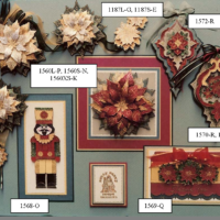 Poinsettia Medallion Sample Board
