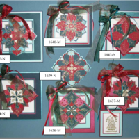 Simply Medallions Christmas Sample Board