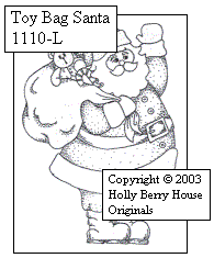 Toy Bag Santa
