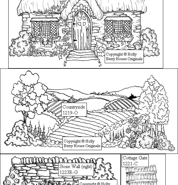 English Cottage Set