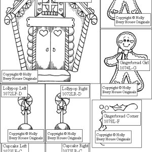 Gingerbread House Set