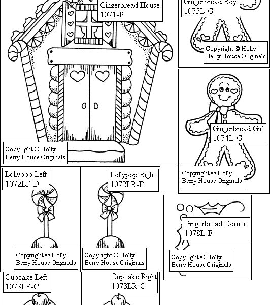 Gingerbread House Set
