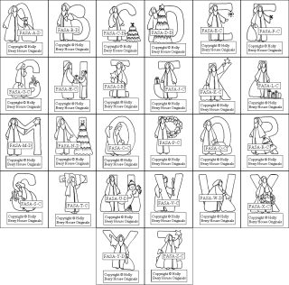 Santa Alphabet - Set